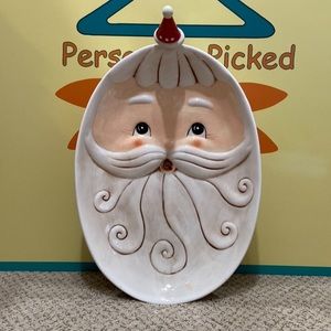 Johanna Parker Santa Platter
